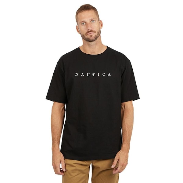 Nautica Men's Navigate 2 T-Shirt Black S