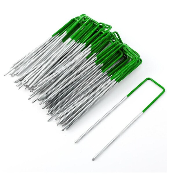 Mobi Artificial Grass 40mm/30mm/17mm/10mm Synthetic Fake Lawn Turf 2mx5m 2mx10m 100PCS / Grass Pins