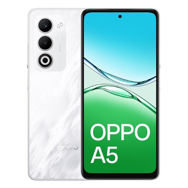 OPPO A5 4G (Dual Sim, 128GB/6GB) White