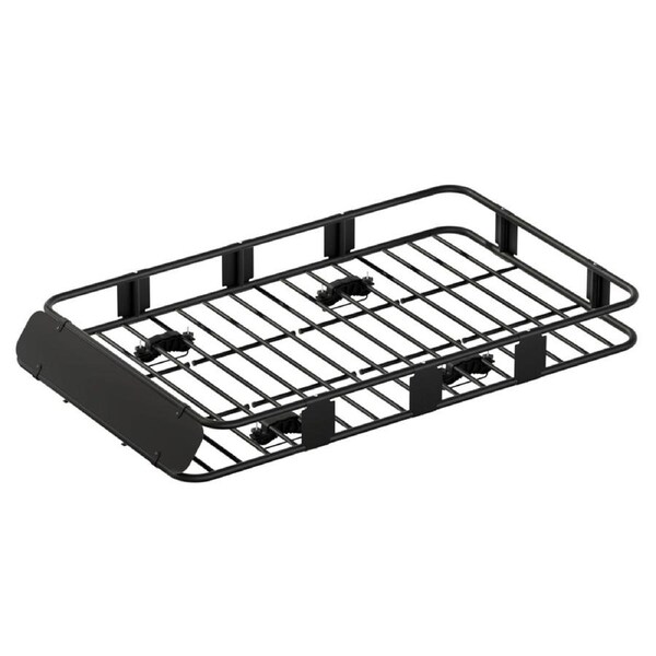 Giantz Universal Roof Rack Basket Car Luggage Cargo Carrier Steel 111/123/160cm Model 3