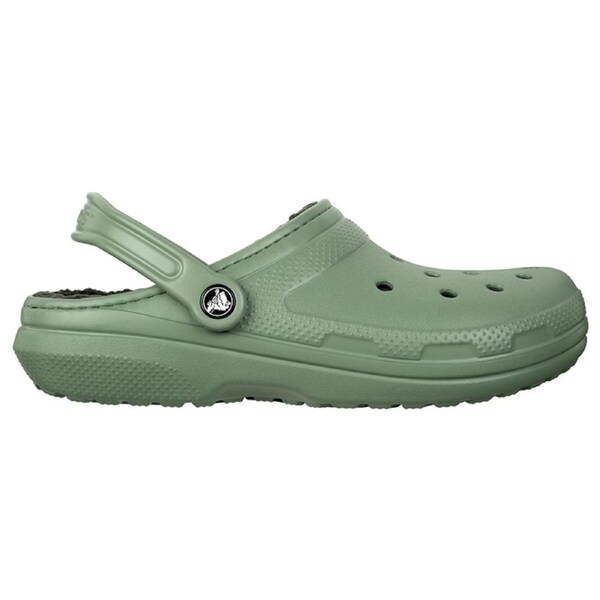 Crocs Unisex Classic Lined Clogs Moss/Multi US M6/W8