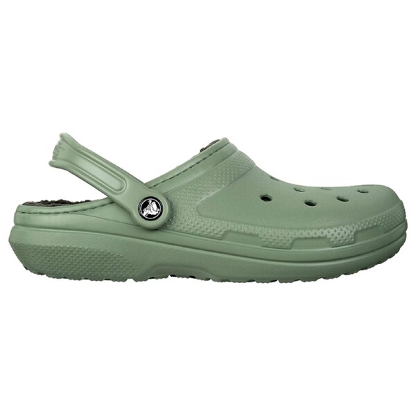 Crocs Unisex Classic Lined Clogs Moss/Multi US M8/W10
