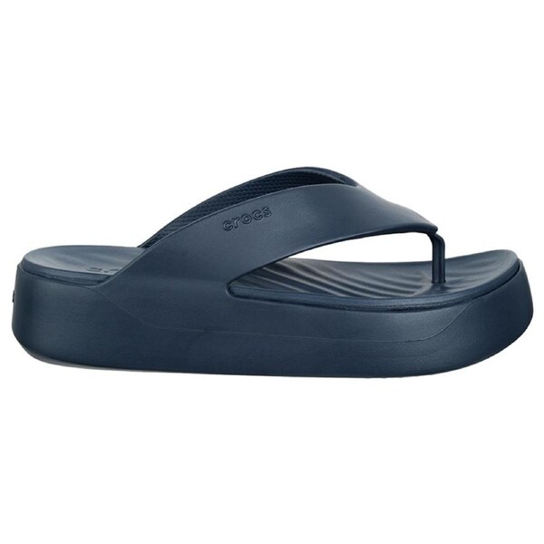 Crocs Women's Getaway Platform Flip Sandals Navy US Women's 6