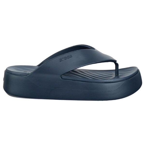 Crocs Women's Getaway Platform Flip Sandals Navy US Women's 8