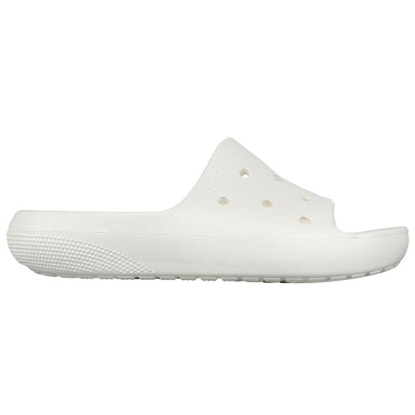 Crocs Unisex Classic Slide v2 White US M5/W7
