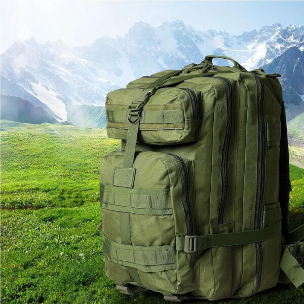 Slimbridge 30L/35L/40L/80L Military Tactical Backpack Rucksack Camping Travel 40L / Army Green