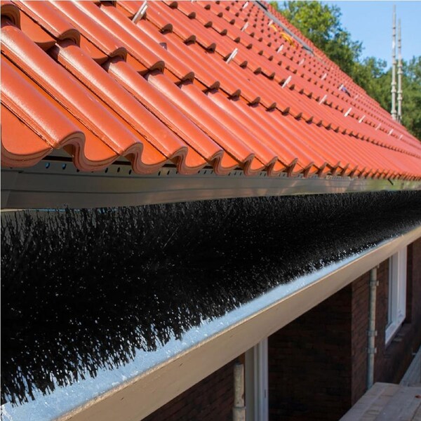 Lambu Gutter Brush Guard Leaf Heavy Duty Twigs Filterr Garden 92x10cmX6/12/24/36 Set of 36 Packs