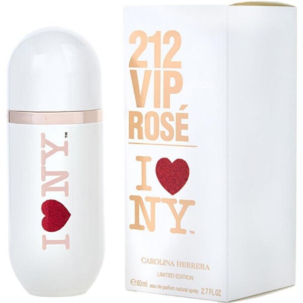 Carolina Herrera 212 Vip Rose I Love Ny Eau De Parfum Spray (limited Edition) 80ml/2.7oz 80ml/2.7oz