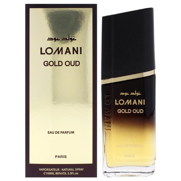 Lomani Gold Oud by Lomani for Men - 3.3 oz EDP Spray 3.3 oz