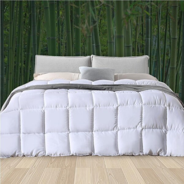 Dreamz Microfiber Bamboo Quilt Summer Winter Duvet Doona 200/400GSM All Size Super King / 200GSM
