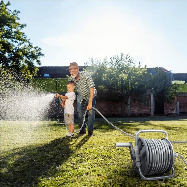 Traderight Retractable Hose Reel 1/2" X 20m/45m Garden Watering Car Washing 20m