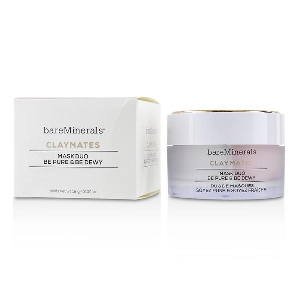 BareMinerals Claymates Be Pure & Be Dewy Mask Duo 58g/2.04oz 58g/2.04oz