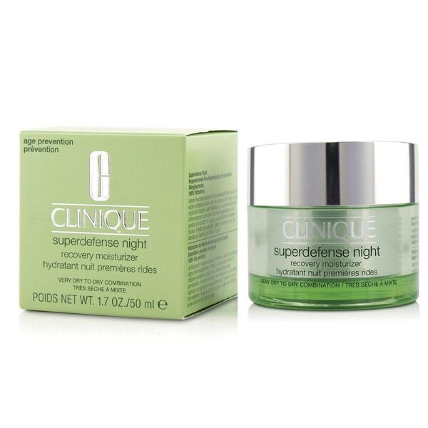Clinique Superdefense Night Recovery Moisturizer - For Very Dry To Dry Combination 50ml/1.7oz 50ml/1.7oz