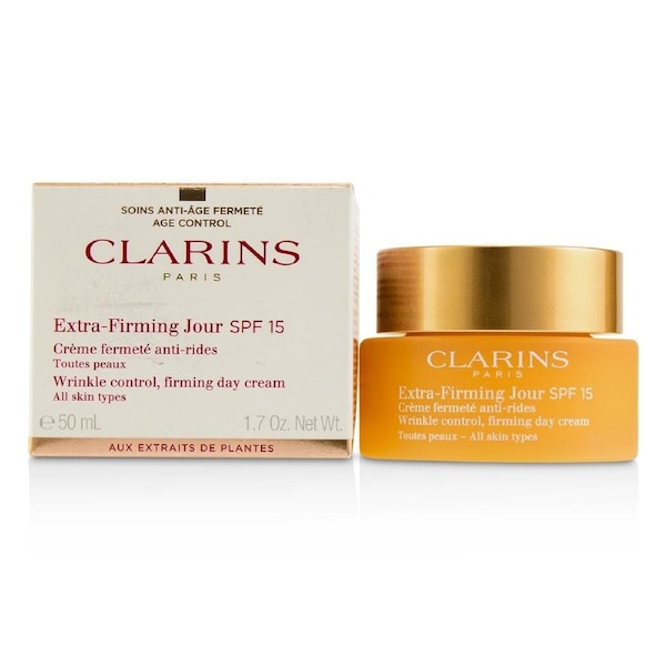 Clarins Extra-Firming Jour Wrinkle Control, Firming Day Cream SPF 15 - All Skin Types 50ml/1.7oz 50ml/1.7oz