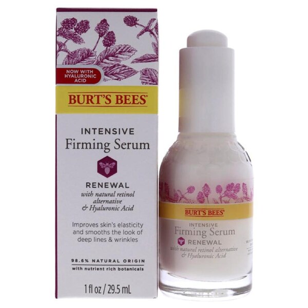 Renewal Intensive Firming Serum by Burts Bees for Women - 1 oz Serum 1 oz