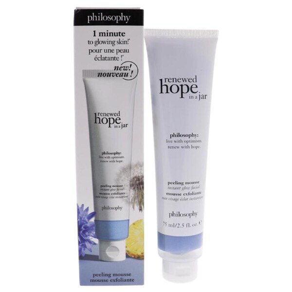 Hope In A Jar Peeling Mousse by Philosophy for Women - 2.5 oz Exfoliator 2.5 oz