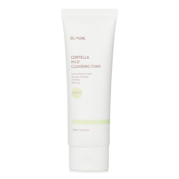 iUNIK Centella Mild Cleansing Foam 120ml/4.05oz borrow goods