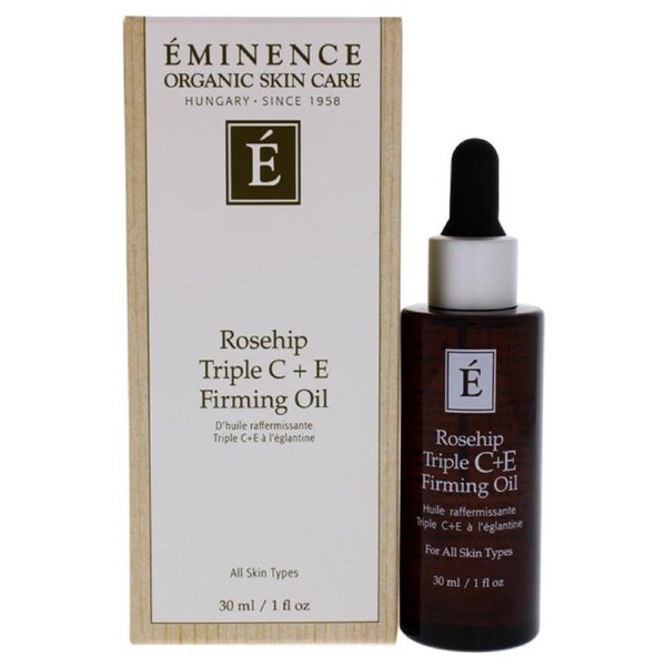 Rosehip Triple C Plus E Firming Oil by Eminence for Unisex - 1 oz Oil 1 oz