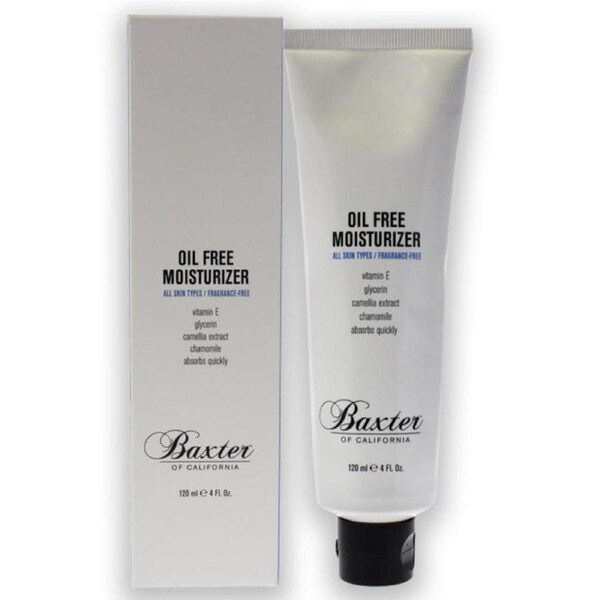 Oil Free Moisturizer by Baxter Of California for Men - 4 oz Moisturizer 4 oz