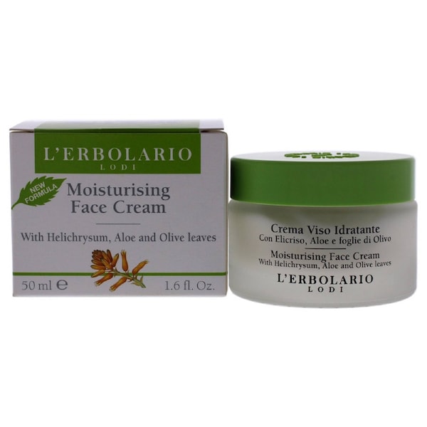 Moisturising Face Cream by LErbolario for Unisex - 1.6 oz Cream 1.6 oz