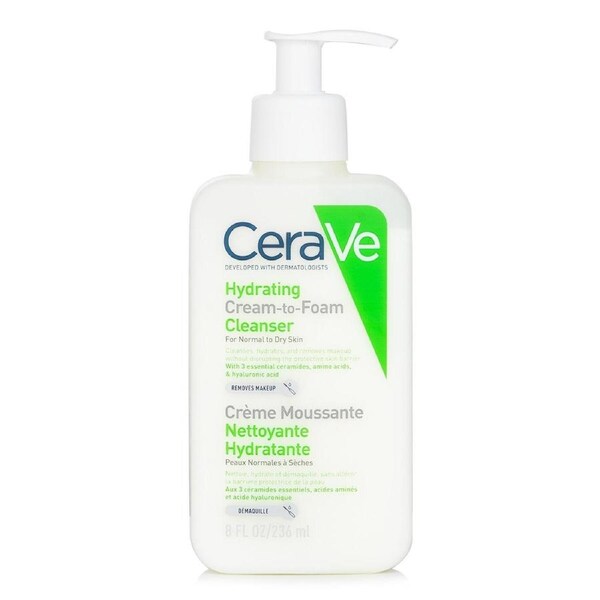 CeraVe Hydrating Cream-To-Foam Cleanser 236ml/8oz 236ml/8oz