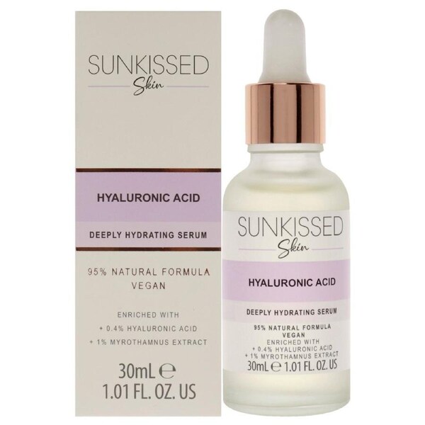 Hyaluronic Acid Serum by Sunkissed for Unisex - 1.01 oz Serum 1.01 oz