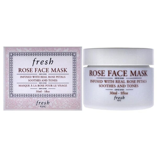 Fresh Rose Face Mask by Fresh for Women - 1 oz Mask 1 oz