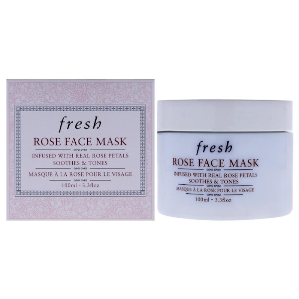 Rose Face Mask by Fresh for Women - 3.3 oz Mask 3.3 oz