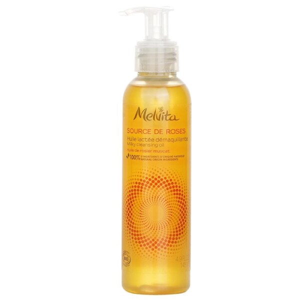 Melvita Source De Roses Milky Cleansing Oil 145ml/4.9oz 145ml/4.9oz