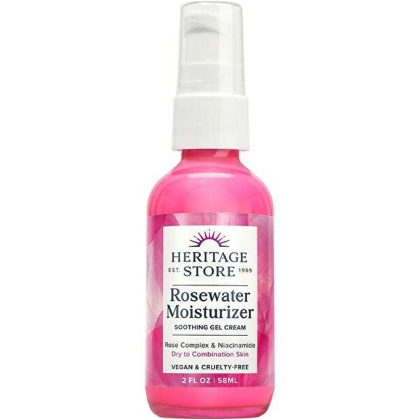 Heritage Store Rosewater Moisturizer Dry to Combination Skin 58ml 58ml