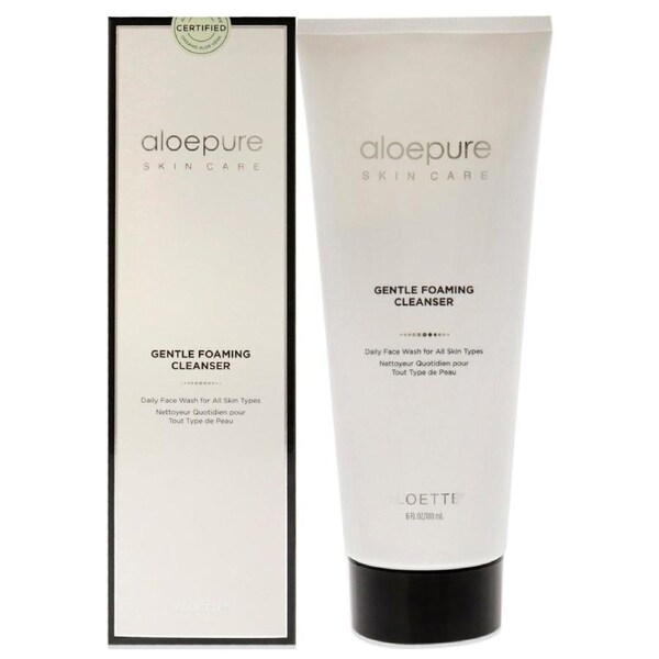Aloepure Gentle Foaming Cleanser by Aloette for Unisex - 6 oz Cleanser 6 oz