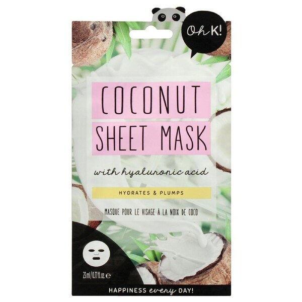 Sheet Mask - Coconut by Oh K! for Unisex - 1 Pc Mask 1 Pc
