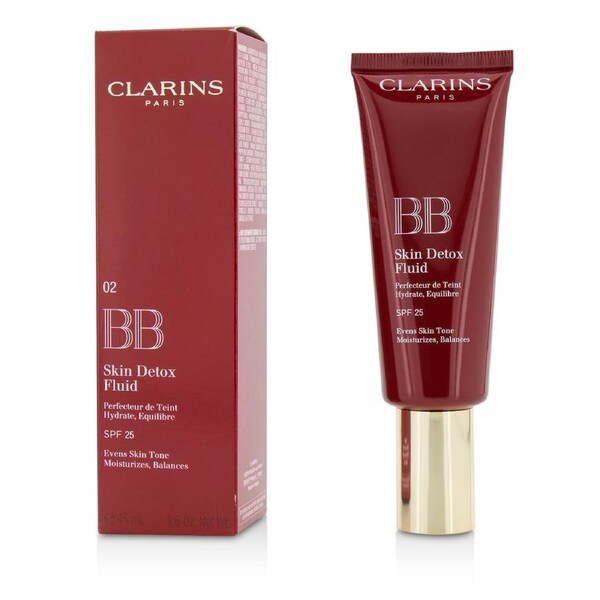 Clarins BB Skin Detox Fluid SPF 25 - #02 Medium 45ml/1.6oz 02 Medium / 45ml/1.6oz