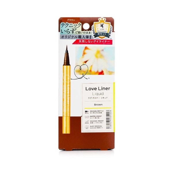 Love Liner Liquid Eyeliner - # Brown 0.55ml/0.02oz Brown / 0.55ml/0.02oz
