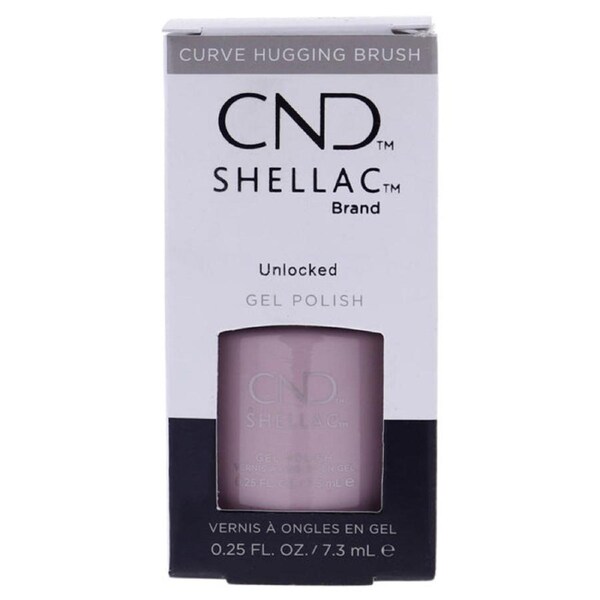 Shellac Nail Color - Unlocked by CND for Women - 0.25 oz Nail Polish 0.25 oz