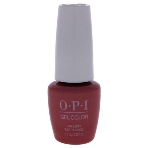 GelColor - GC G48B Pink Ladies Rule The School by OPI for Women - 0.25 oz Nail Polish 0.25 oz
