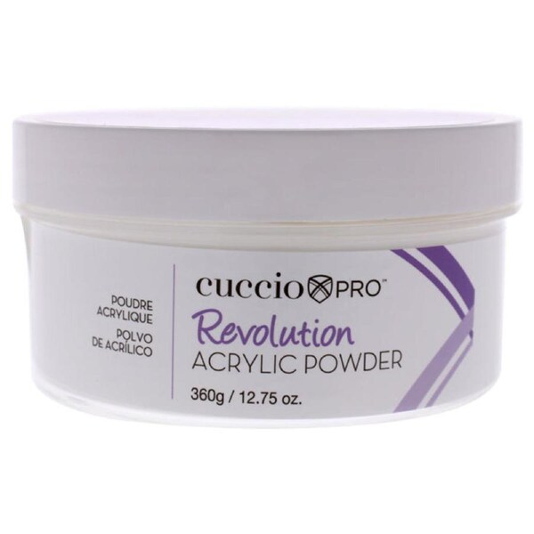Acrylic Powder - White by Cuccio Pro for Women - 12.75 oz Acrylic Powder 12.75 oz
