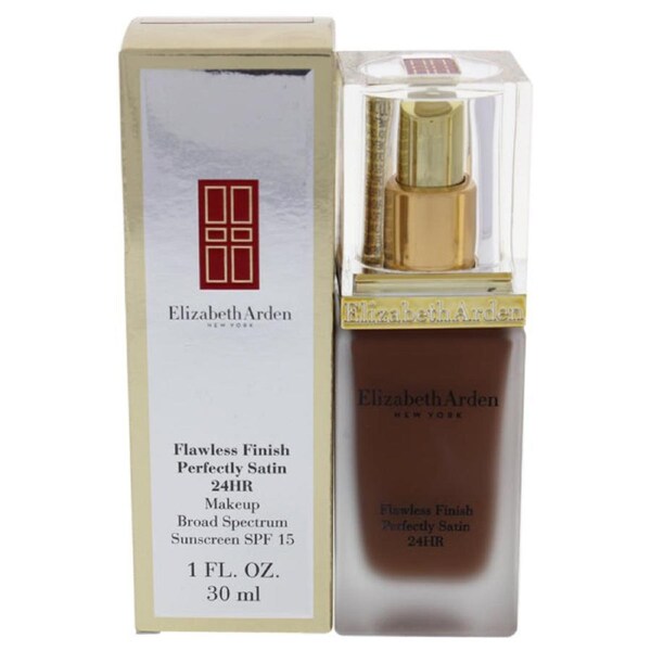 Flawless Finish Perfectly Satin 24HR Makeup SPF 15 - 17 Cocoa by Elizabeth Arden for Women - 1 oz Foundation 1 oz