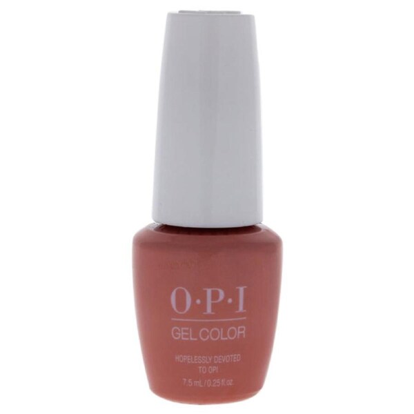 GelColor - GC G49B Hopelessly Devoted by OPI for Women - 0.25 oz Nail Polish 0.25 oz
