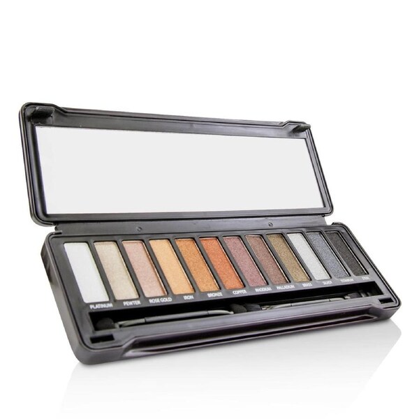 BYS Eyeshadow Palette (12x Eyeshadow, 2x Applicator) - Metals 12g/0.42oz Metals / 12g/0.42oz