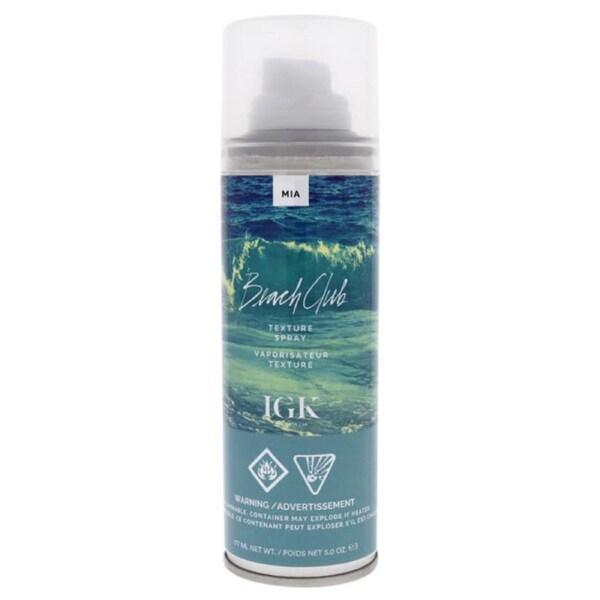 Beach Club Texture Spray by IGK for Unisex - 5 oz Hair Spray 5 oz