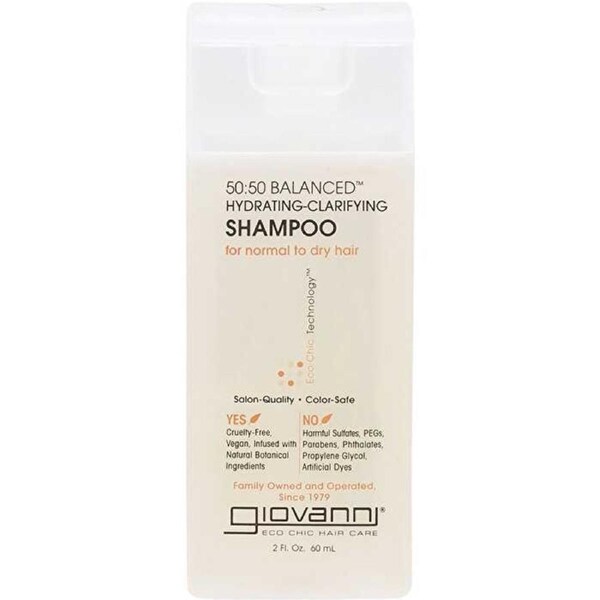 Giovanni Shampoo Mini 50/50 Balanced Normal/Dry Hair 60ml 60ml