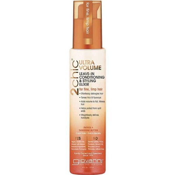 Giovanni Leave-in Conditioner 2chic Ultra Volume Fine Limp Hair 118ml 118ml
