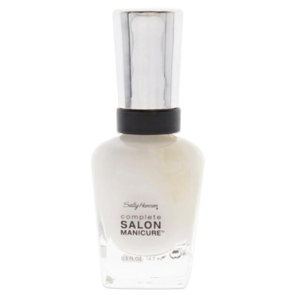 Complete Salon Manicure - 121 Lets Snow by Sally Hansen for Women - 0.5 oz Nail Polish 0.5 oz