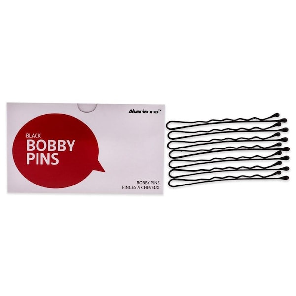 Supreme Bobby Pins - Black by Marianna for Women - 720 Pc Hair Clips 720 Pc