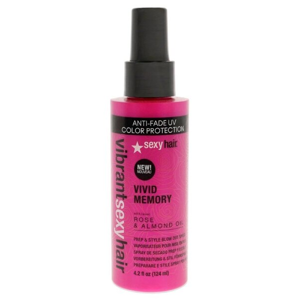 Vibrant Sexy Hair Vivid Memory Pre and Style Spray by Sexy Hair for Unisex - 4.2 oz Hair Spray 4.2 oz