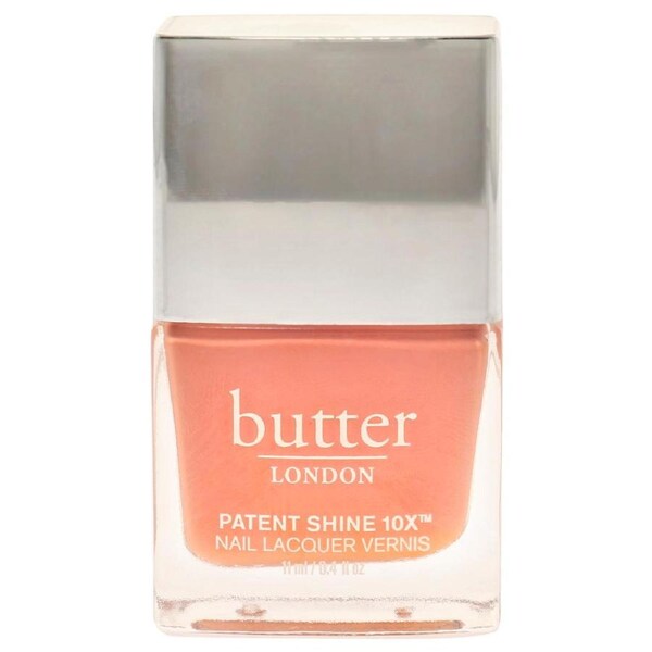 Patent Shine 10X Nail Lacquer - Hottie Tottie by Butter London for Women - 0.4 oz Nail Polish 0.4 oz