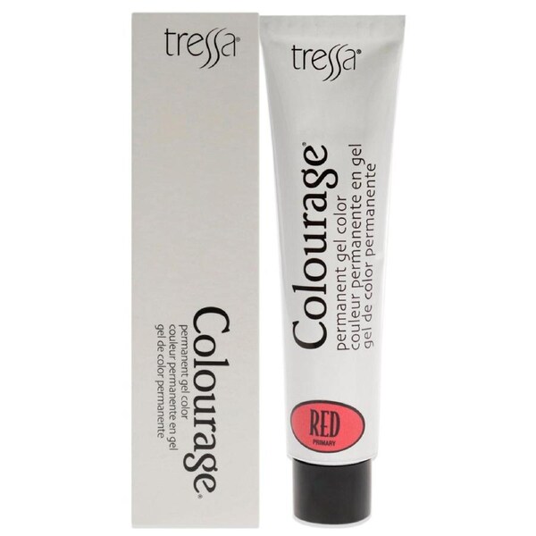 Colourage Permanent Gel Color - Red Concentrate by Tressa for Unisex - 2 oz Hair Color 2 oz