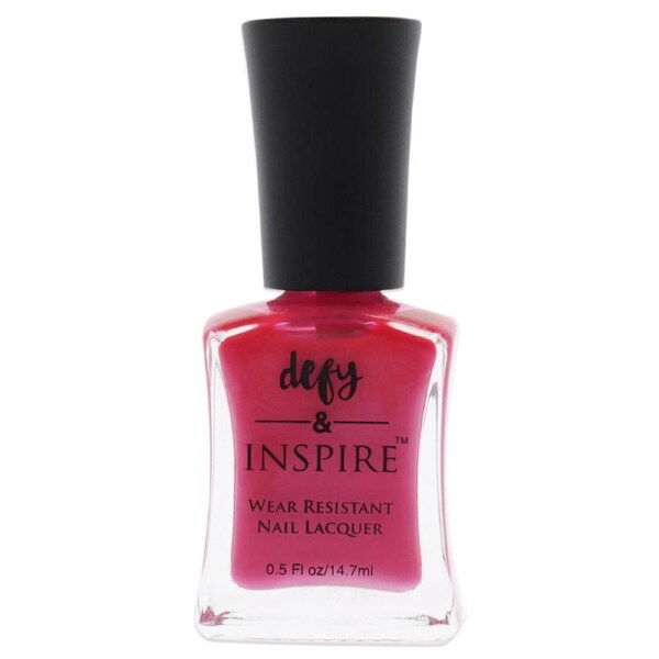 Wear Resistant Nail Lacquer - 184 Fantasy Bracket by Defy and Inspire for Women - 0.5 oz Nail Polish 0.5 oz