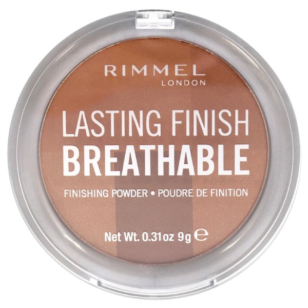 Lasting Finish Breathable Finishing Powder - 004 Deep by Rimmel London for Women - 0.31 oz Powder 0.31 oz
